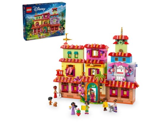 LEGO LEGO Disney 43245 Čarobna hiša Madrigal s 7 minifiguricami, 1560 delov, priporočeno za starost 7+ let
