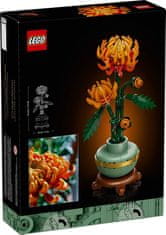 LEGO LEGO ICONS 10368: Čudovita krizantema za odrasle, 278 delov, umetniški set za gradnjo in dekoracijo.