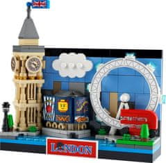 LEGO LEGO Creator 40569 London Postcard - Ustvarjalni komplet za modeliranje za otroke starosti 9+ let, 277 delov