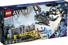 LEGO LEGO AVATAR 75573 Plavajoče gore: Splet 26 in RDA SAMSON, 887 delov, 5 minifigur, primerno za starost 9+ let