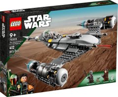 LEGO LEGO STAR WARS 75325 MANDALORIANOV N-1 X-WING S PRIPOMOČKI, 412 ELEMENTOV, 2 MINIFIGURJA, PRIPOROČENA STAROST: 9+