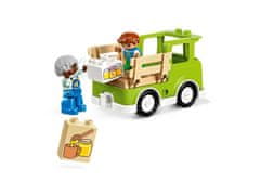 LEGO LEGO DUPLO 10419 Čebele in Panji – Set za otroke od 2. leta s 22 kockami in 2 minifigurama.