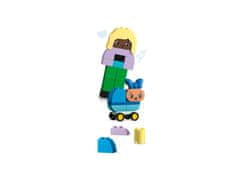 LEGO LEGO DUPLO 10423 Gradljive Osebe z Velikimi Čustvi - 71 Delni Set za Otroke 3+ Let, Vključuje Navodila