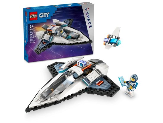 LEGO LEGO CITY 60430 Medgalaktična vesoljska ladja - 240 delov, priporočeno starost 6+, vključuje 1 minifiguro