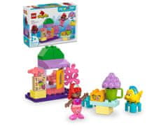 LEGO LEGO DUPLO 10420 Ariel in Flounderjeva kavarna, 22 kosov, za otroke od 2. leta dalje, z 2 minifigurama