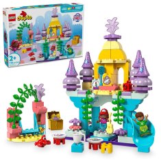 LEGO LEGO DUPLO 10435 Arielin čarobni podvodni grad s 116 elementi in 2 minifigurama za otroke od 2. leta naprej