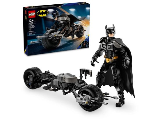 LEGO LEGO BATMAN 76273 Batman konstrukcijska figura in Bat-Pod kolo, 713 delov, primerno za starost 12+ let
