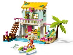 LEGO LEGO FRIENDS 41428 Plažni Hiši - Set igrač za otroke od 6 let, 444 elementov, 2 minifigurici, zabavni graditeljni paket