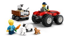 LEGO LEGO CITY 60461 Traktor s Prikolicą za otroke, 116 Kos, Starost 4+, Dva Minifigurica, Z Navodili