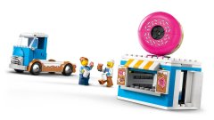 LEGO LEGO CITY 60452 Kamion za krofe - 196 delov, 2 minifigurici, starost 5+, serija City