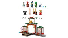 LEGO LEGO NINJAGO 71831 Tempelj Ninja Spinjitzu s 4 minifiguricami, 158 delov, primeren za otroke 4+ let