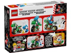 LEGO LEGO SUPER MARIO 72031 Mario Kart - Yoshi kolo, 133 delov, primeren za starost 7+, vključuje navodila za sestavljanje