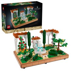 LEGO LEGO ICONS 10359 Vrtna Fontana - Graditeljstvo za odrasle, 1302 kosov, 18+, navodila vključena, visoka kakovost.