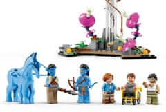 LEGO LEGO AVATAR 75573 Plavajoče gore: Splet 26 in RDA SAMSON, 887 delov, 5 minifigur, primerno za starost 9+ let