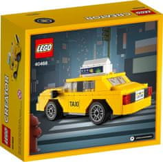 LEGO LEGO CREATOR 40468 Rumeni Taksij - Set za gradnjo, 124 delov, starost 7+, vključuje navodila za sestavljanje