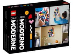 LEGO LEGO ART 31210 MODERN ART - ustvarjalni projekt za odrasle, 805 kosov, edinstven dodatek k vaši umetniški kolekciji.
