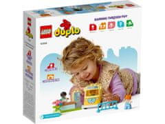 LEGO LEGO DUPLO 10988 Potovanje z avtobusom, igrača za otroke 2+, 16 kosov, vključuje 3 minifigurice
