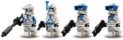 LEGO LEGO STAR WARS 75345 Bitka pak 501. klonskega vojaka - 4 minifigurice, 119 delov, primerno za otroke 6+