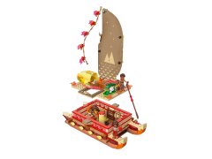 LEGO LEGO DISNEY 43270 Moanina avantura s kanujem - Set z 529 kosi, 3 figurice, za otroke od 6. leta dalje