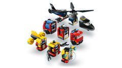 LEGO LEGO CITY 60462 Helikopter, Gasilski Avto in Podmornica - Set z 874 elementi za otroke od 7 let naprej