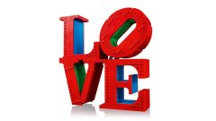 LEGO LEGO ART 31214 LOVE - Umetniška sestavljanka za odrasle, 791 elementov, ustvarite ljubkovalno dekoracijo doma.