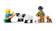 LEGO LEGO CITY 60461 Traktor s Prikolicą za otroke, 116 Kos, Starost 4+, Dva Minifigurica, Z Navodili