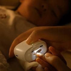 Netscroll Električni ščipalec za nohte z LED osvetlitvijo in infrardečim zaznavanjem za varno urejanje nohtov, ProClip