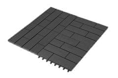 G21 WPC ploščica Samoa, Eben 2,3 x 30 x 30 cm