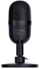 Razer Mikrofon Razer Seiren Mini Črni - Superkardioidni, USB, za profesionalno snemanje in kakovosten zvok