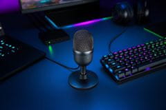 Razer Mikrofon Razer Seiren Mini Črni - Superkardioidni, USB, za profesionalno snemanje in kakovosten zvok