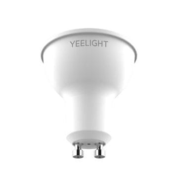 Yeelight Pametna LED žarnica Yeelight YLDP004 W1 GU10, dimabilna, 4 kosi, kompatibilna z aplikacijami, bela svetloba