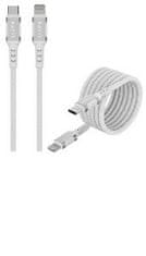 Havit Havit Magnetni USB Kabel Type C-Lightning, 1 m, Bel, Hitro Polnjenje, 1 Kos