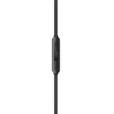 Havit Havit E336C žične slušalke za klice in glasbo, črne, in-ear, USB Type-C, dolžina kabla 1,2 m, občutljivost 112 dB