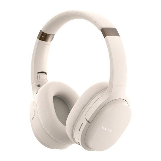 Havit Havit I62 brezžične slušalke v ušesih, zlate, Bluetooth 5.1, 8 ur predvajanja, vgrajen mikrofon, USB Type-C