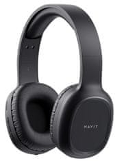 Havit Brezžične slušalke Havit H2590BT Pro, črne, Bluetooth 5.1, z mikrofon in dolgotrajno avtonomijo baterije