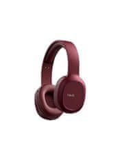 Havit Havit H2590BT Pro brezžične slušalke z mikrofon, rdeče, Bluetooth 5.1, USB-C, 12h pogovor, 300h pripravljenost