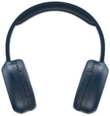 Havit Havit H2590BT Pro brezžične slušalke z modrim dizajnom, Bluetooth 5.1, mikrofonom in dolgotrajno baterijo
