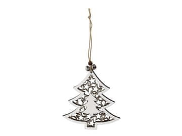 Obešalnik les 140X150mm drevo, naravno, belo