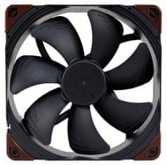 Noctua Noctua NF-A14 industrialPPC-2000 14 cm računalniški ventilator, črn in rjav, visoka zmogljivost, tiho delovanje
