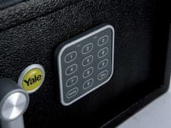 Yale Prostostoječi varnostni sef Yale YLV/200/DB2, 24 l, črn, jeklena konstrukcija, z dvojnim kombinacijskim zaklepom