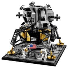 LEGO LEGO Creator Expert 10266 Apollo 11 NASA Moon Lander - Model za sestavljanje za starost 16+ z 2 minifigurama