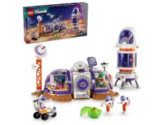 LEGO LEGO FRIENDS 42605 Marsova Vesoljska Postaja in Raketa – 981 elementov, 3 minifigurice, za starost 8+ let