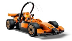 LEGO LEGO CITY 60442 F1 voznik z McLaren dirkalnikom, 86 delov, primeren za otroke od 6. leta dalje