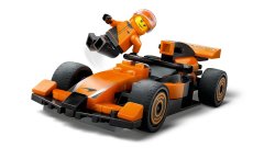LEGO LEGO CITY 60442 F1 voznik z McLaren dirkalnikom, 86 delov, primeren za otroke od 6. leta dalje