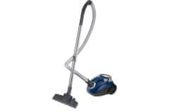 slomart Cilindrični sesalnik Blaupunkt VCB202, 700 W, 2 L, modra barva, kovinska teleskopska cev, za suho čiščenje površin.