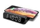 slomart Induktivni polnilec Havit W3031 z urejenjem časa, 15 W, USB Type-C, primeren za pametne telefone in ure, črna barva.