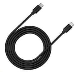 Canyon Kabel UC-12, USB-C - USB-C (100W, 20V/5A) 2m, črn