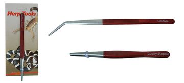 Lucky Reptile Pinceta 20 cm ukrivljena