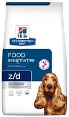 Hill's HILL's Prescription Diet z/d - Suha hrana za pse z občutljivim želodcem, 10 kg, brez umetnih barvil in konzervansov