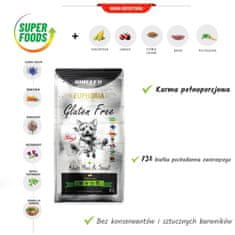 BIOFEED BIOFEED Euphoria Brezglutenska suha hrana za odrasle male pse z jagnjetino - 12kg